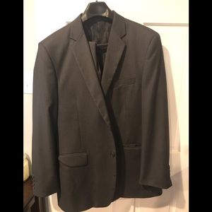 Adolfo grey suit